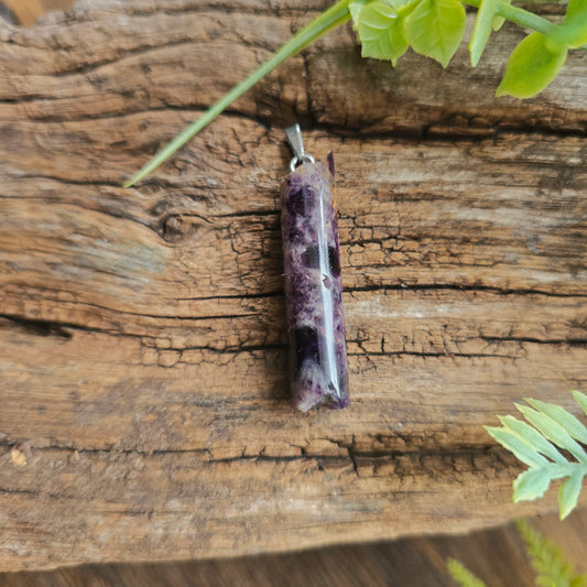 Pendentif Totem en Améthyste - n°1